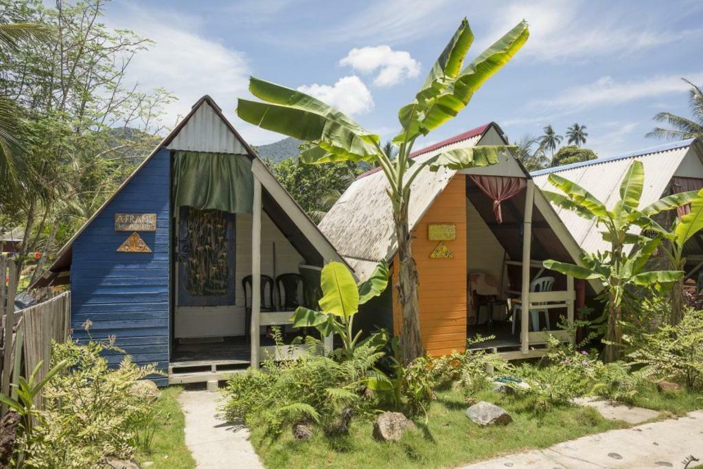 Beach Shack Chalet - Garden View Aframe Small Unit Kampong Juara Εξωτερικό φωτογραφία